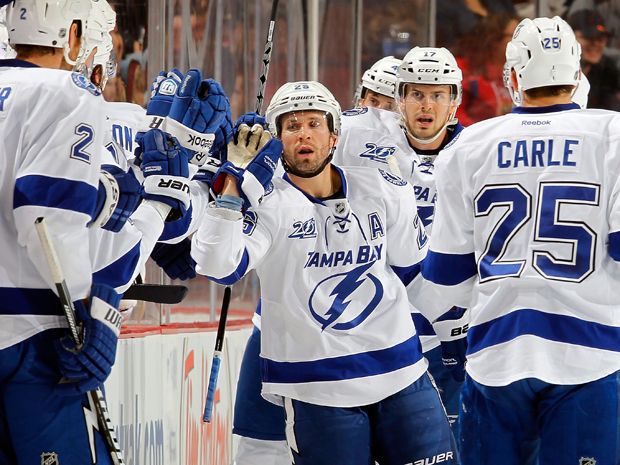 Vincent Lecavalier of the Tampa Bay Lightning during the Lightning's  News Photo - Getty Images