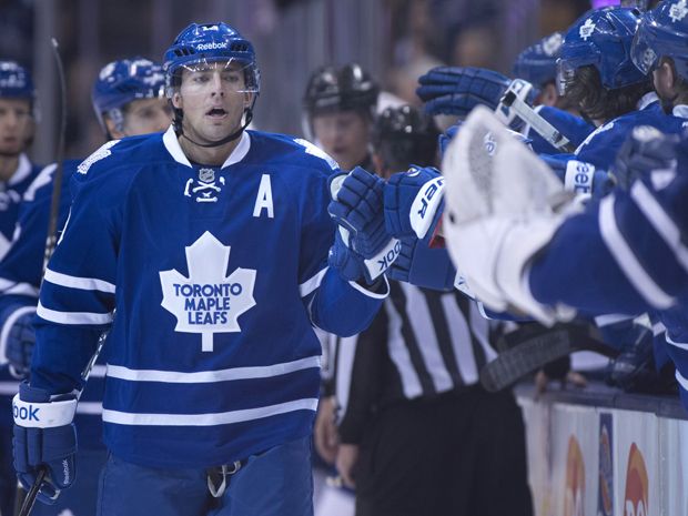 Leafs forward Joffrey Lupul to miss at least six weeks with