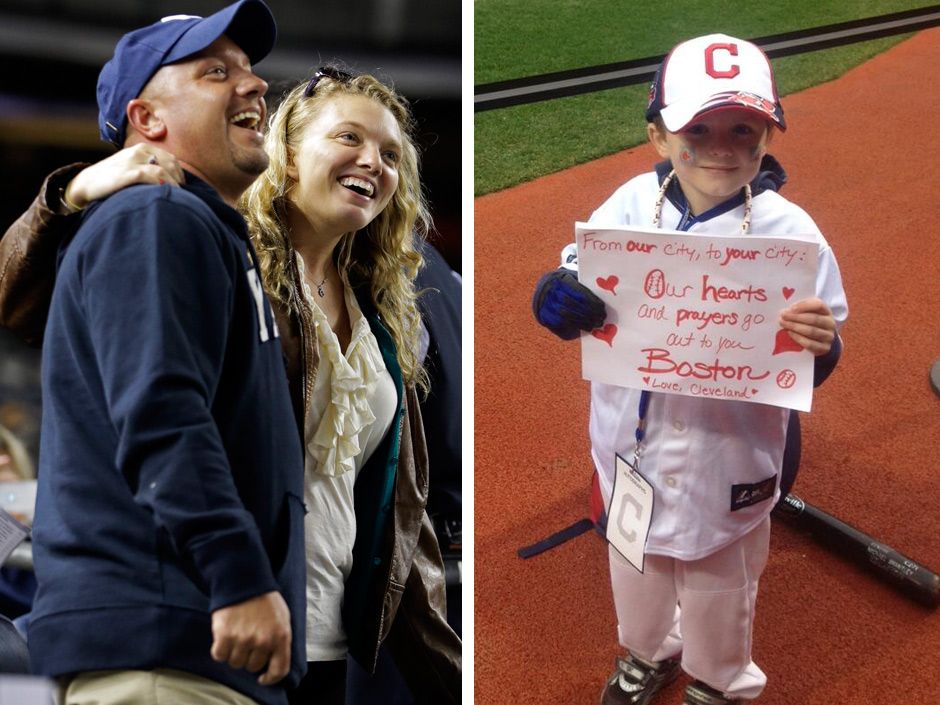 Red Sox 617 Jersey: Team Hangs Uniform, Touching Note In Dugout Before Game  vs. Indians