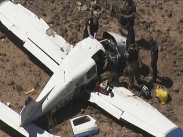 Phoenix plane crash: two planes collide and kill all four passengers ...