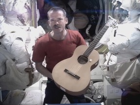 THE CANADIAN PRESS/HO, CSA - Chris Hadfield