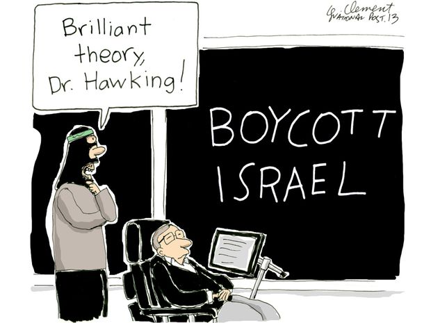 Gary Clement on Stephen Hawking and Israel