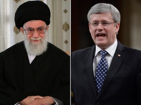 Khamenei.ir/AFP/Getty Images; Adrian Wyld/The Canadian Press