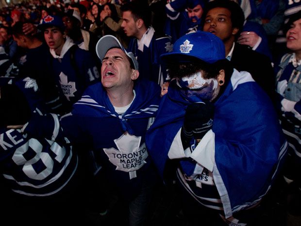 Maple Leafs fans have high hopes as Toronto lives to see another playoff  game 