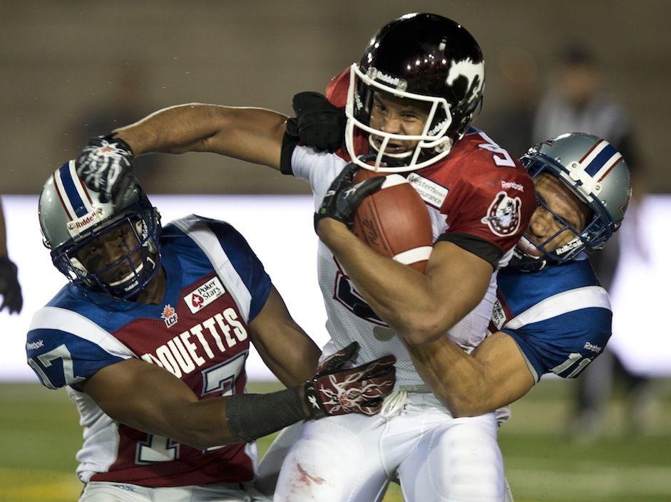 3 CFL CANADIAN FOOTBALL LEAGUE TV AD'S~CALGARY STAMPEDERS