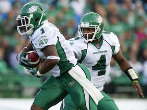 Saskatchewan running back Kory Sheets has rushed for more than 130 yards in both games this year.