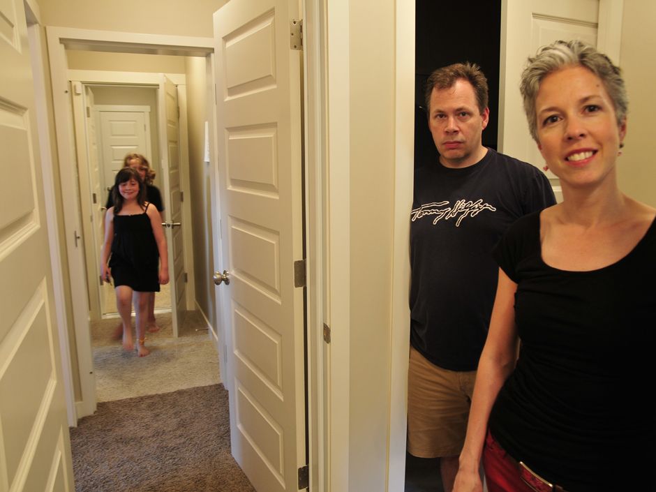 Divorced couples finding novel ways to live under the same roof