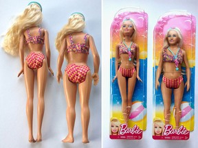 Photos: Barbie with the proportions of an average 19-year-old woman
