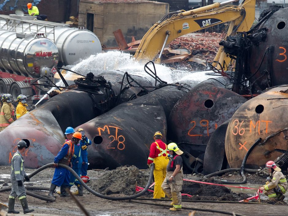 Andrew Coyne Lac Mégantic no safety crisis on Canada's rails, the only