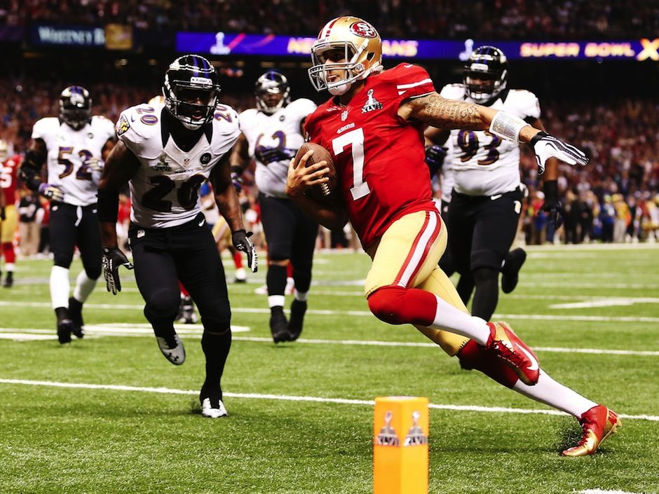 49ers hope new starter Colin Kaepernick can move ball downfield