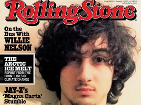 The cover of the August 1 issue of Rolling Stone magazine.