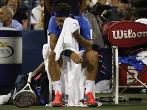 Roger Federer has now missed the quarter-finals at two consecutive majors, the 2013 U.S. Open and Wimbledon.