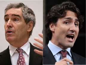 Ignatieff , Matthew Sherwood for National Post; Trudeau, Sean Kilpatrick / The Canadian Press