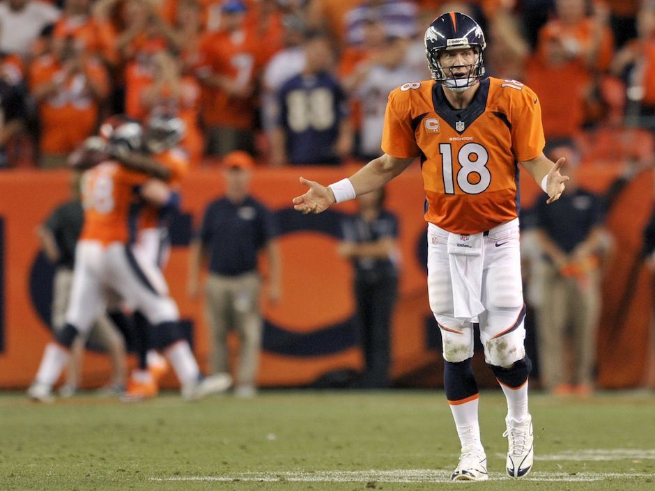 Indianapolis and Peyton Manning view his return with mixed emotions - Los  Angeles Times