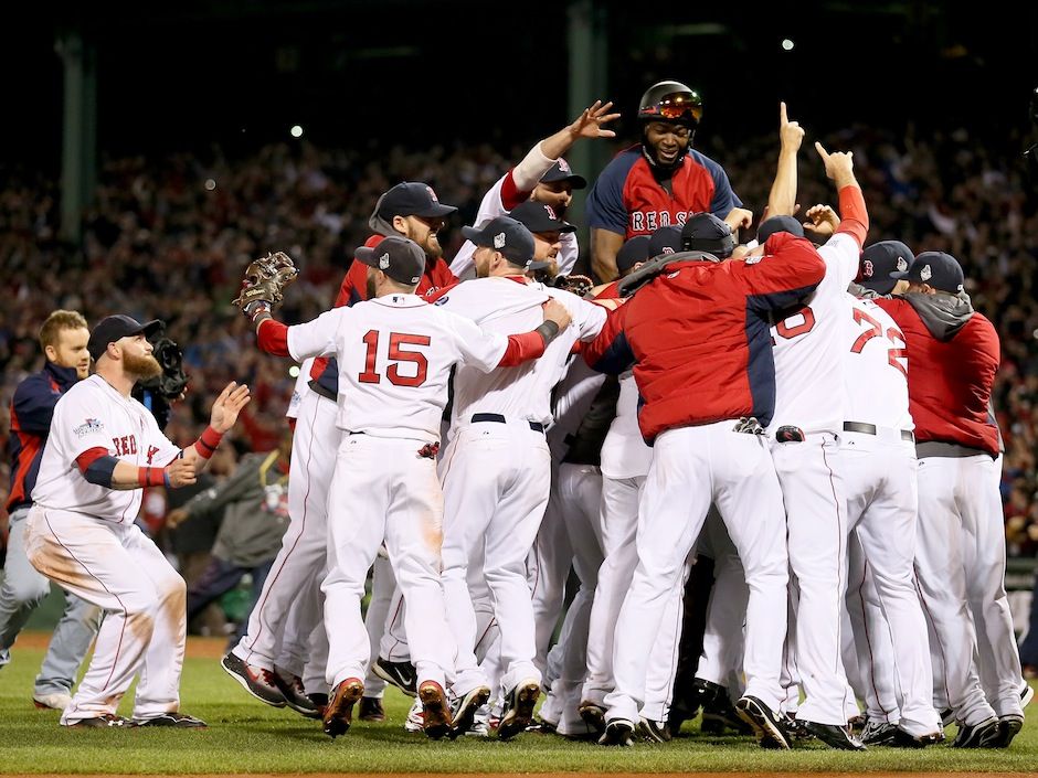 Boston celebrates Red Sox win, remembers marathon bombings - Los Angeles  Times