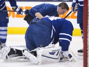 Toronto Maple Leafs' James Reimer 'doubtful' after taking head shot