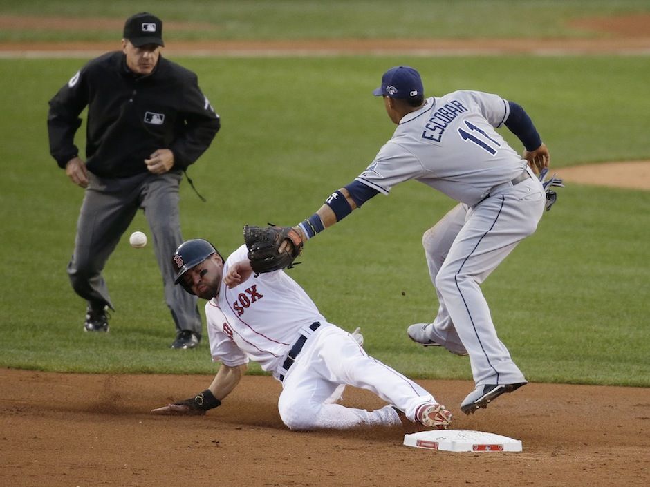 Wil Myers Misplays Fly Ball in Right Field, Leading to Five-Run Fourth  Inning for Red Sox (GIF) 