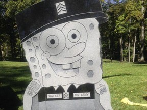 SpongeBob Gravestone Removed