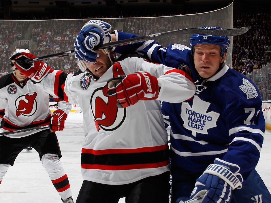 Toronto Maple Leafs V New Jersey Devils by Bruce Bennett