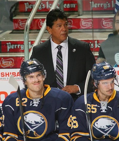 LaFontaine shuffles the Sabres' deck before another loss