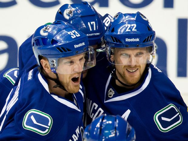 Have you ever wondered if the Sedin twins switch places to mess with people  but no one ever notices? : r/hockey