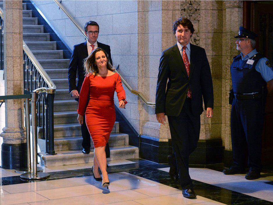 Liberal candidate Chrystia Freeland, middleclass champion, oversaw