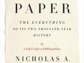On Paper by Nicholas A. Basbanes