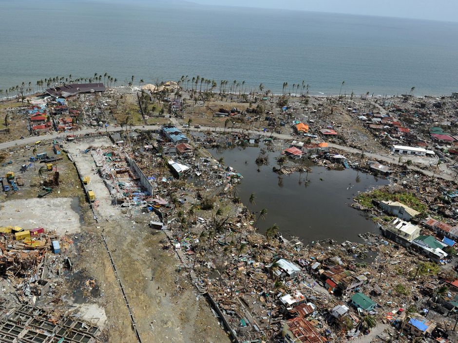 Complete destruction: Philippines typhoon damage revealed in photos ...