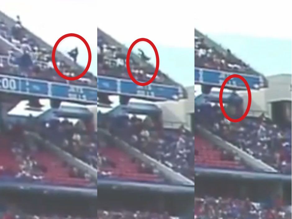 Fan who fell out of the upper deck at Bills stadium fired from job: Report  – New York Daily News