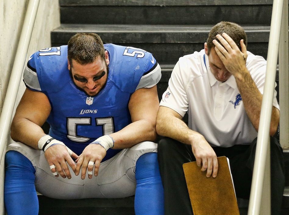 Stafford sits as Lions lose 20-13 to Bears