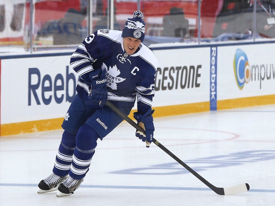 James van Riemsdyk Toronto Maple Leafs Signed Reebok 2014 Winter