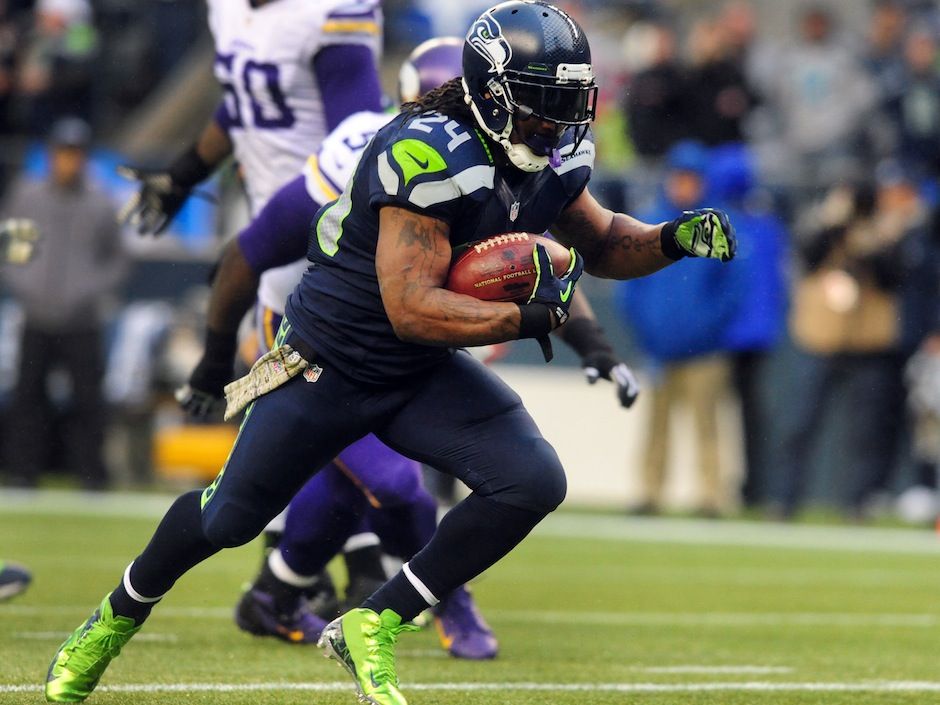 Marshawn Lynch Wore Expensive Air Jordans at Seahawks Game