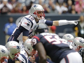 Quarterback Tom Brady has completed 73% of his passes for an average of 233 yards in the second half of the New England Patriots' last three games.