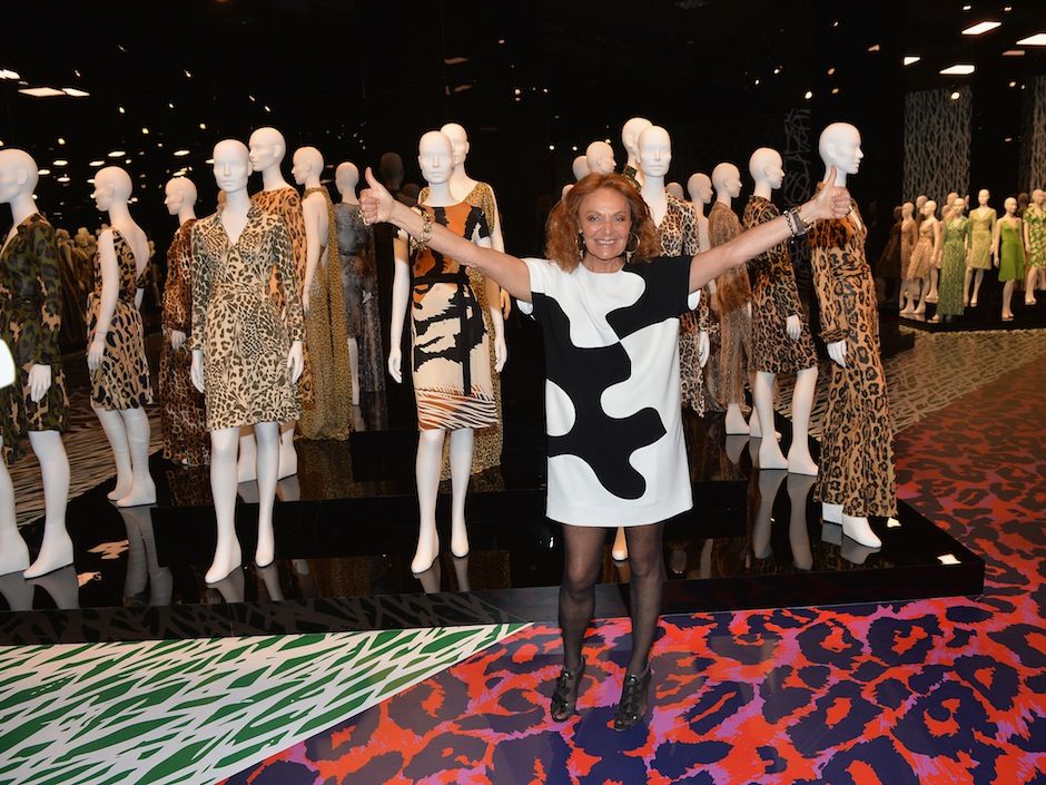 That's a wrap! Diane Von Furstenberg's iconic dress gets a ...