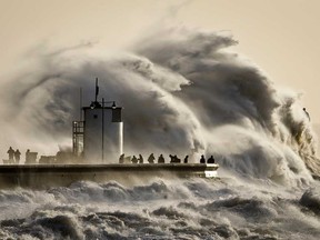 APTOPIX_Britain_Storms