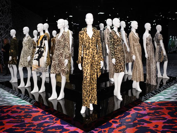 Diane Von Furstenberg's Journey Of A Dress Exhibition Opening Celebration - Inside