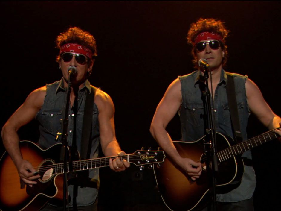 Bruce Springsteen, Jimmy Fallon poke at Chris Christie traffic jam