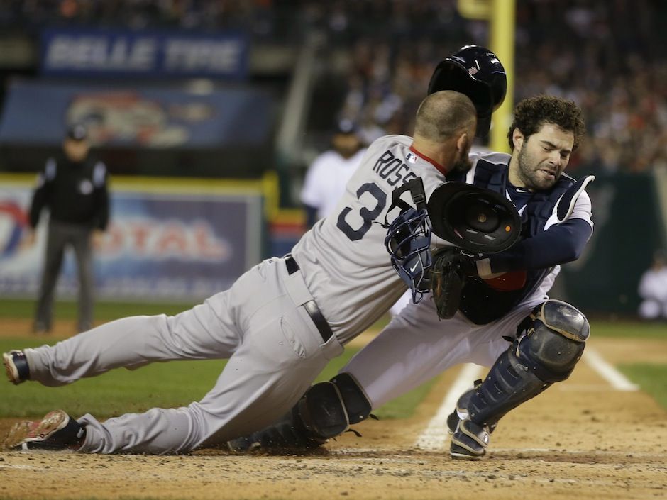 MLB limits, but does not ban, home plate collisions