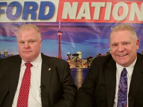 Local Input~ February 18, 2014, Toronto Mayor Rob For and his brother and Doug speak on their Ford Nation Youtube show.
Found here: http://www.youtube.com/watch?v=jpEhrClOpvM