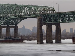 The government’s budget confirmed that it would spend $543 million over the next two years to fix Montreal’s crumbling bridge infrastructure, but about half of that spending won’t show up on the federal books, says the new budget