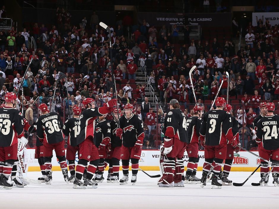 Arizona Coyotes, Dignity Health renew sponsorship despite arena uncertainty  - Phoenix Business Journal