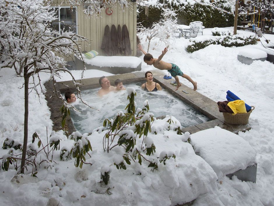 Ice capades: For some homeowners, a warm backyard pool is the perfect antidote to the snow at their front door | National Post