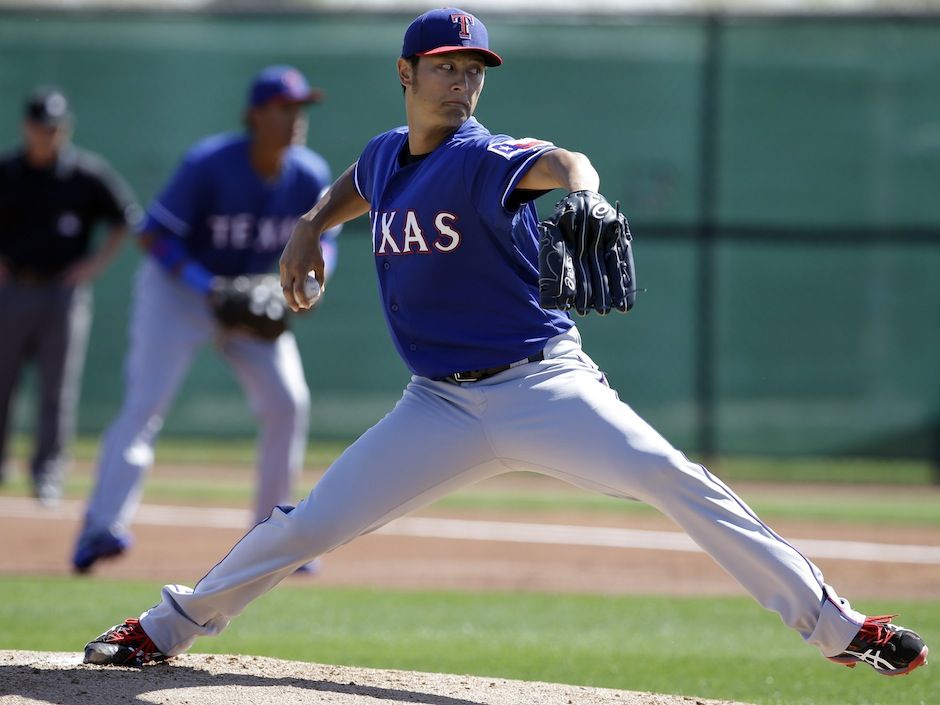 Rangers' Yu Darvish projects 'mid-May to June' return to mound