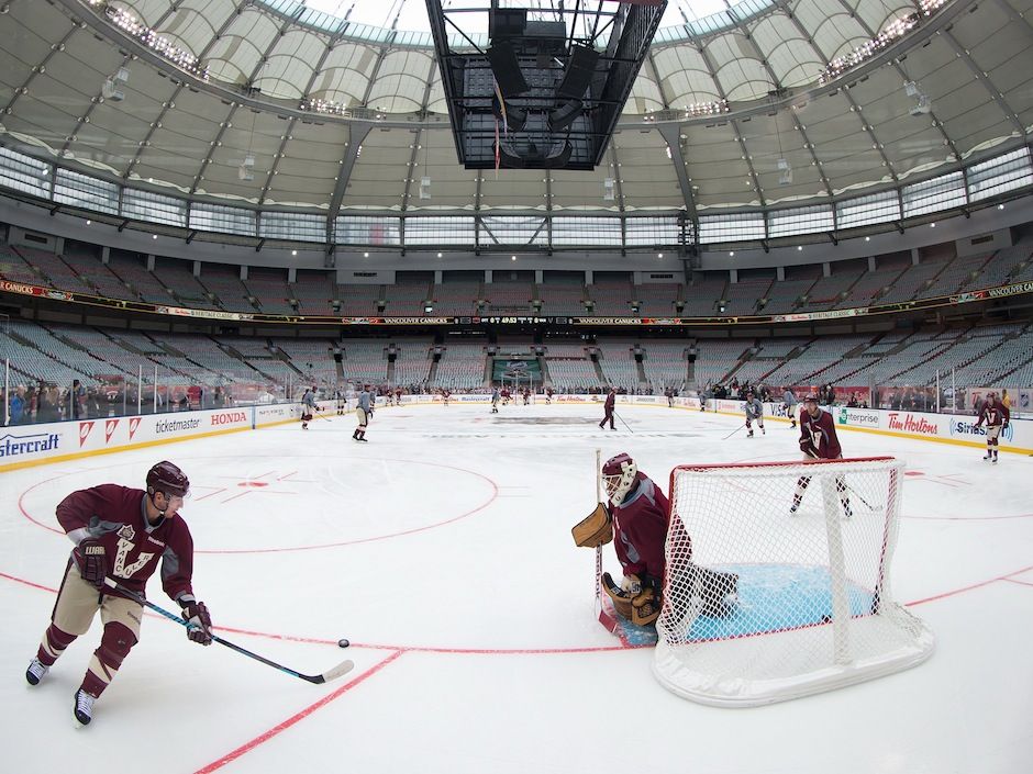 Canucks - BC Place Stadium - NHL Heritage Classic in Vancouver