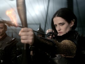 This image released by Warner Bros. Pictures shows Eva Green in "300: Rise of an Empire." (AP Photo/Warner Bros. Pictures)