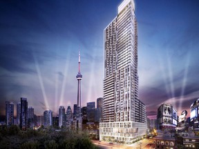 Dundas Square Gardens will bring 978 condo units as well as retail and community space.