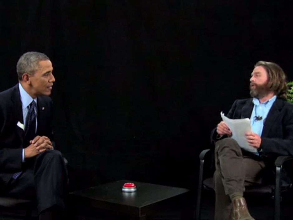 Zach Galifianakis doesn't hold back in Between Two Ferns interview with Obama National Post