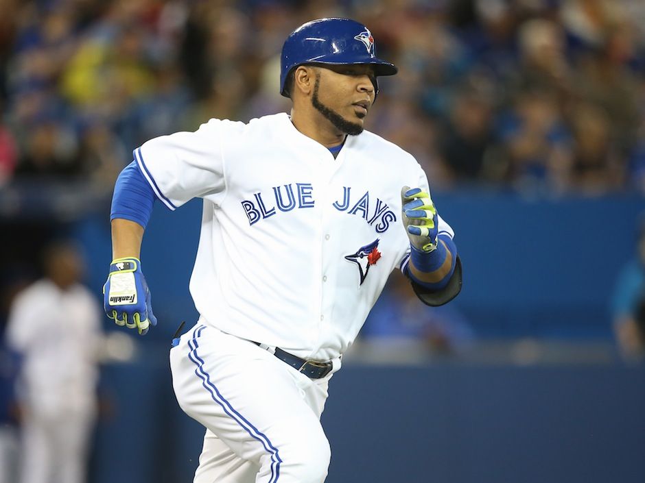 EDWIN ENCARNACION Blue Jays DH hits a two-run homer in fourth - Gold Medal  Impressions
