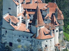 The mountain views of Romania are spectacular, assuming you can make it to the window ... bwahahahaha!