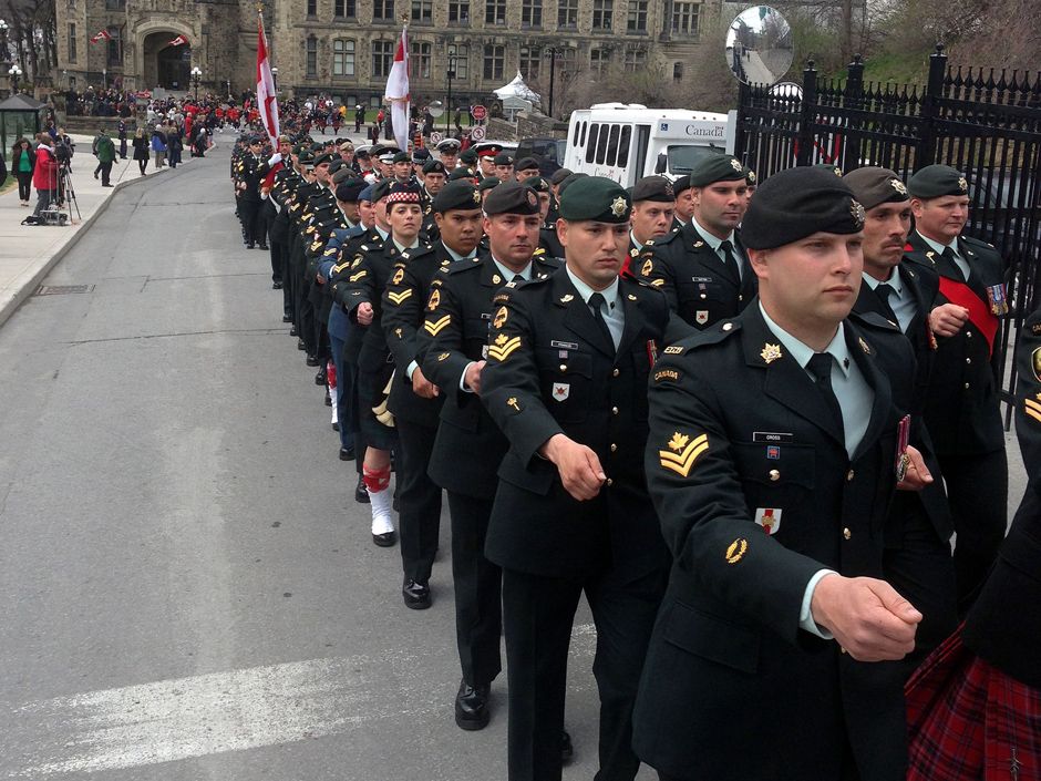 Canadian Armed Forces Appreciation Night - February 7, 2015 